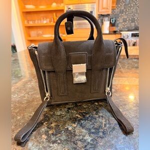 Black Suede 3.1 Phillip Lim mini pashli